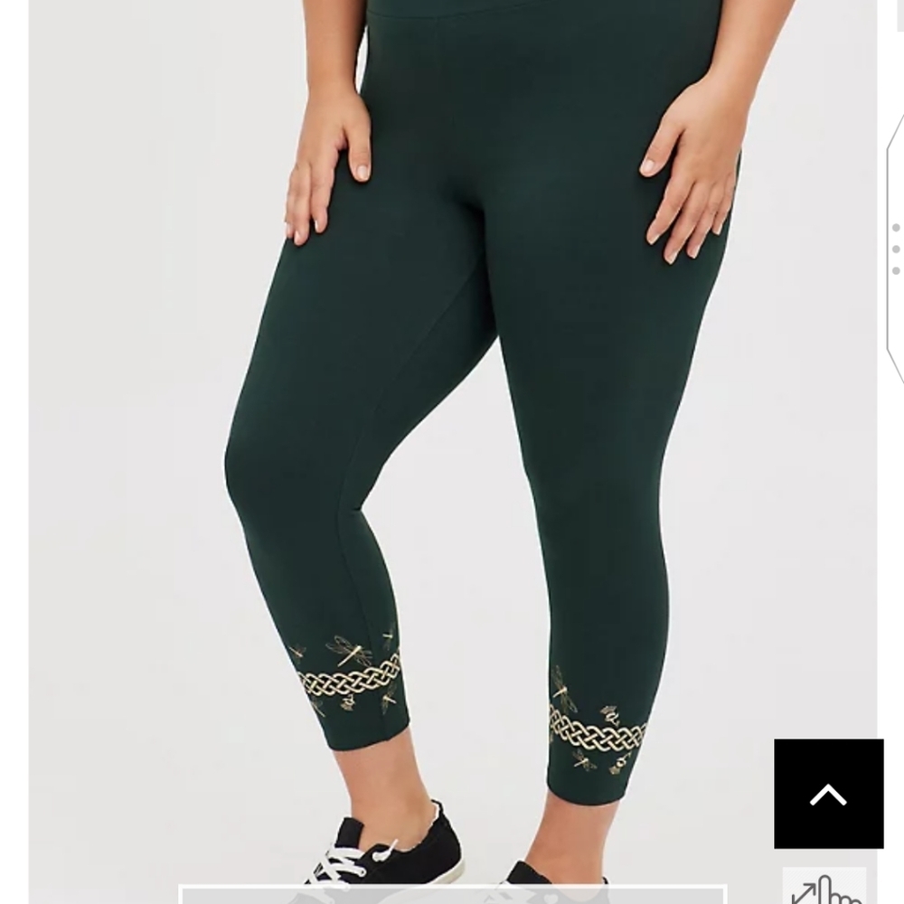 🆕OUTLANDER CELTIC BAND CROPPED LEGGINGS